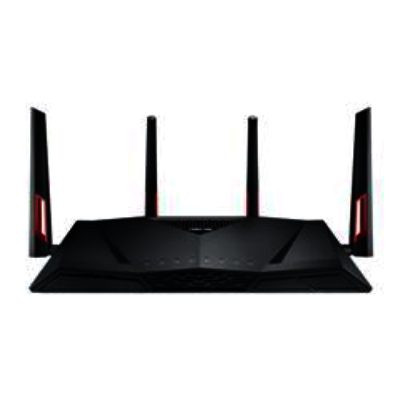Asus RT-AC88U Wireless Router 8-port Switch GigE 802.11a/b/g/n/ac Asus RT-AC88U Wireless Router 8-port Switch GigE 802.11a/b/g/n/ac